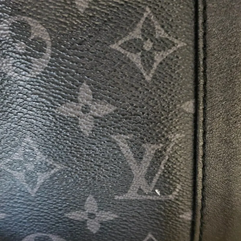 Louis Vuitton Keepall Bandouliere 50 LV Monogram Reverse Eclipse Coated Canvas